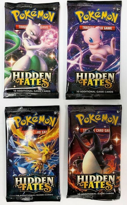 Pokémon Sun & Moon Hidden Fates 1x Booster Pack – WePlay4U Shop